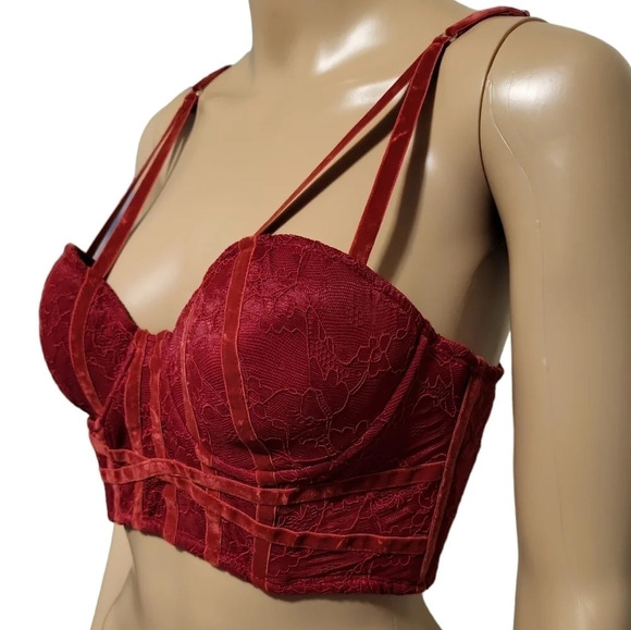 NWOT KTOO Lace Bralette (Size L) - Picture 3 of 7